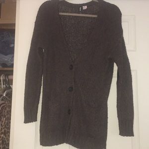 Brown Chunky H&M Cardigan
